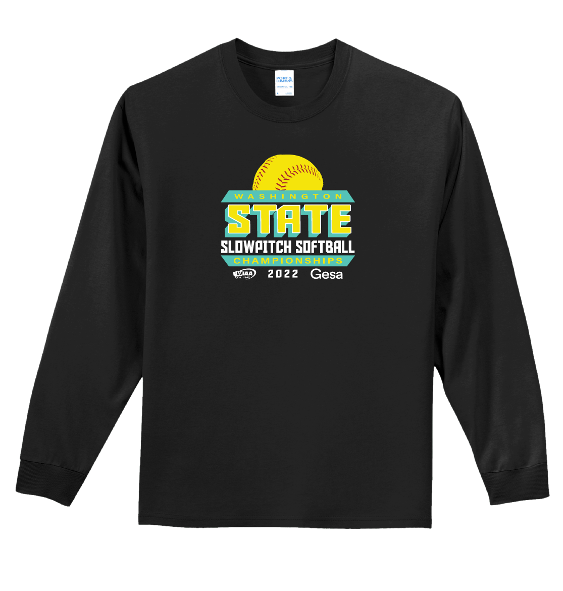 Long Sleeve - WIAA 2022-2023 State Championships - Black