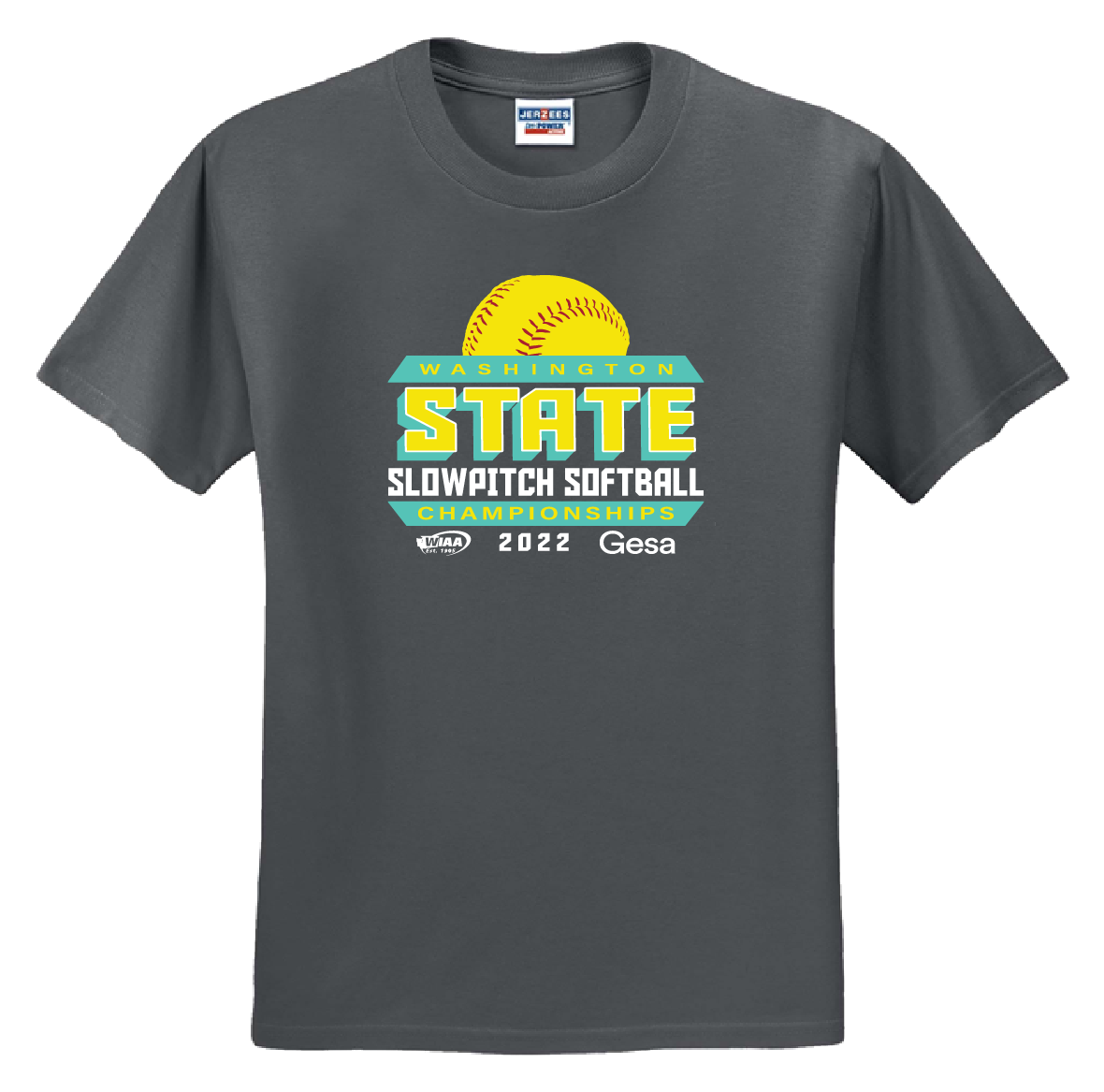 Short Sleeve- WIAA 2022-2023 State Championships - Light Grey