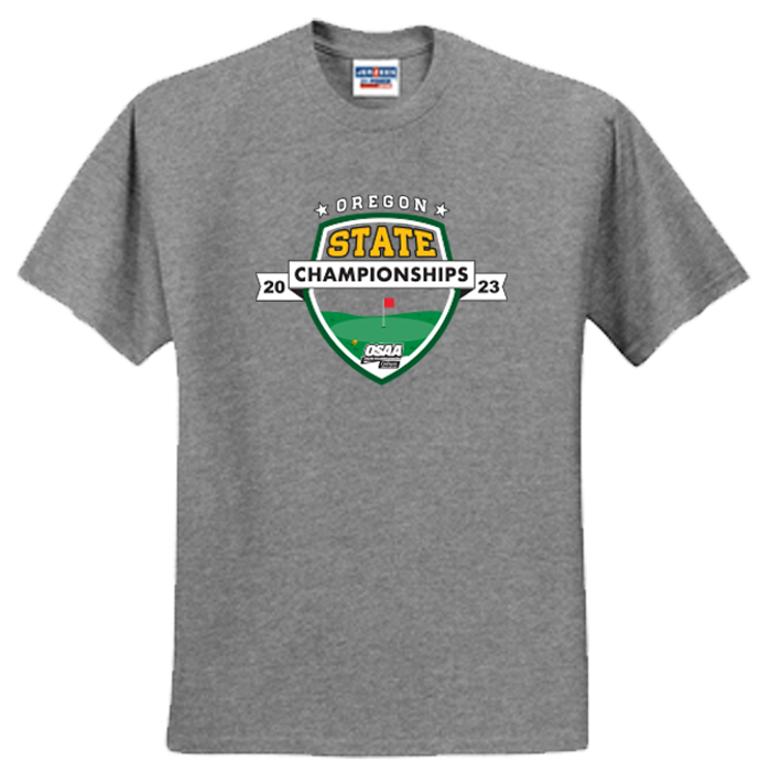 Short Sleeve - OSAA 2022-2023 State Championships - Light Grey