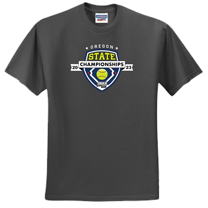 Short Sleeve - OSAA 2022-2023 State Championships - Light Grey