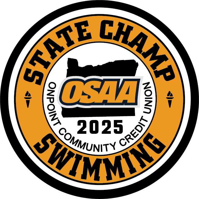 CHAMP Patch - OSAA 2024-2025 State Championships - Gold/Black