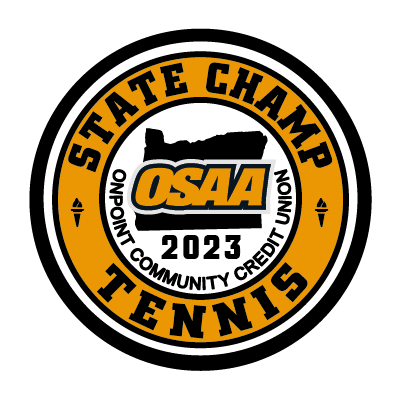 CHAMP Patch - OSAA 2022-2023 State Championships - Gold/Black