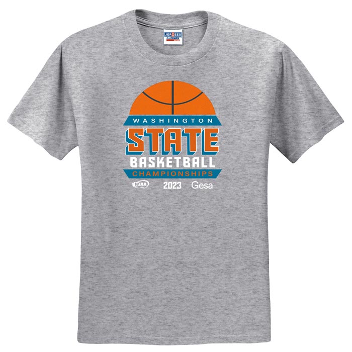 Short Sleeve- WIAA 2022-2023 State Championships - Light Grey