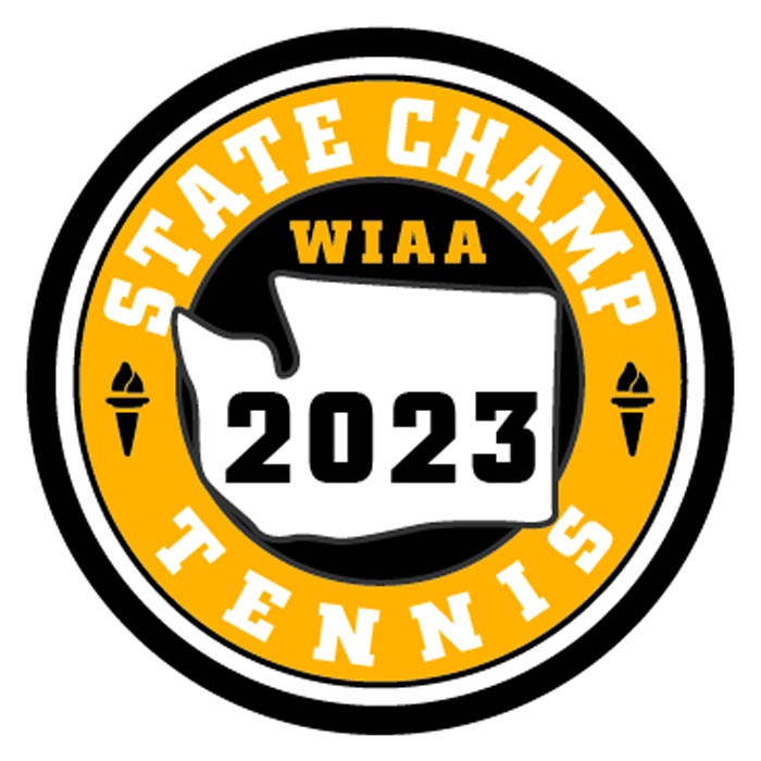 CHAMP Patch - WIAA 2022-2023 State Championships - Gold/Black