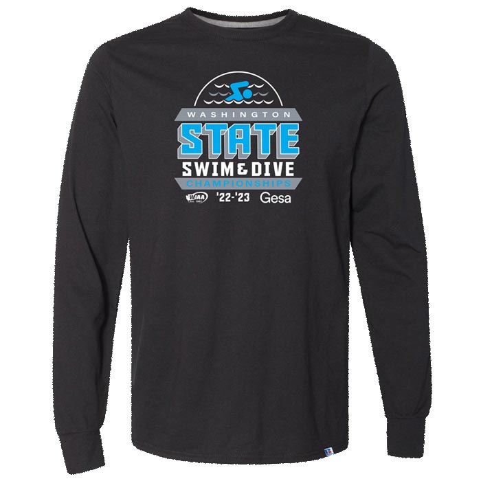 Long Sleeve - WIAA 2022-2023 State Championships - Black