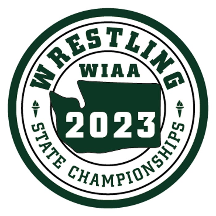 Patch - WIAA 2022-2023 State Championships - Green/White