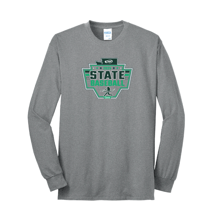 Long Sleeve - WIAA 2024-2025 State Championships - Light Grey