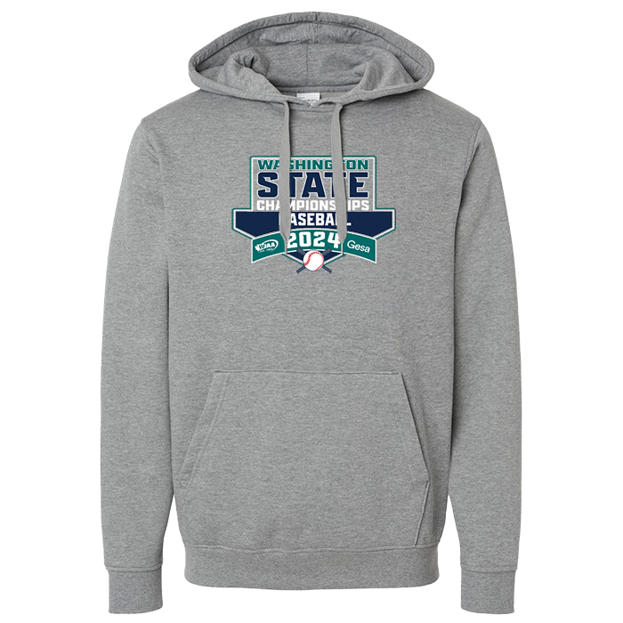 Hoodie - WIAA 2023-2024 State Championships - Light Grey