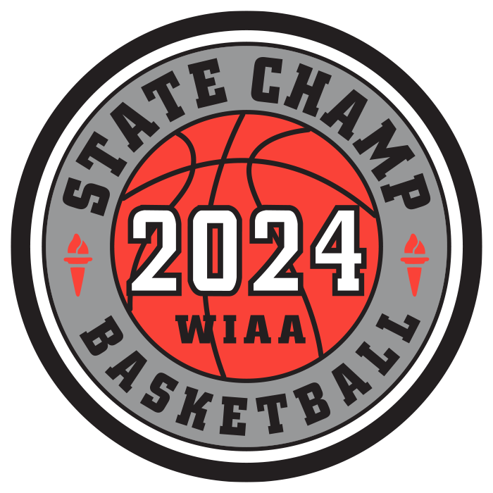 CHAMP Patch - WIAA 2023-2024 State Championships - Gold/Black