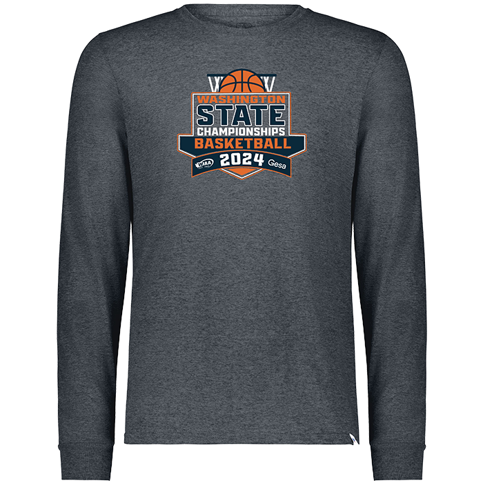 Long Sleeve - WIAA 2023-2024 State Championships - Black Heather