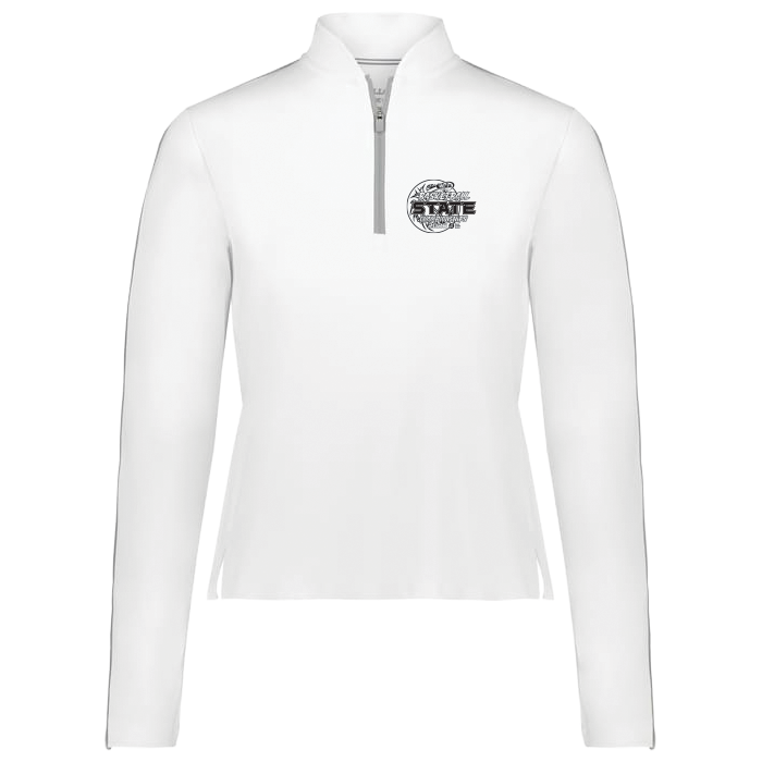 1/4 Zip Pullover - WIAA 2026 State Basketball - White