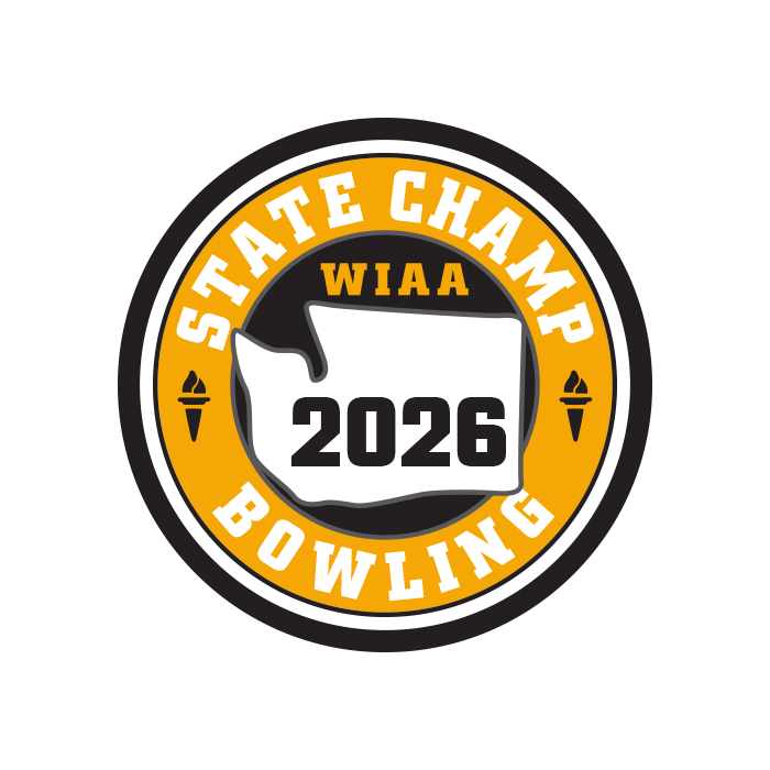 CHAMP Patch - WIAA 2026 State Bowling - Gold/Black