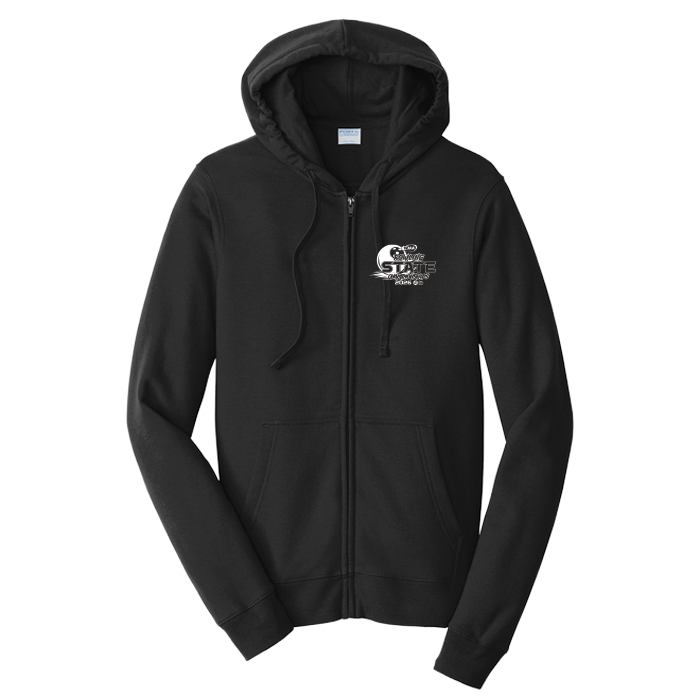 Fleece Full Zip - WIAA 2026 State Bowling - Black