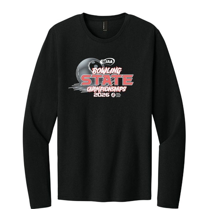 Long Sleeve - WIAA 2026 State Bowling - Black