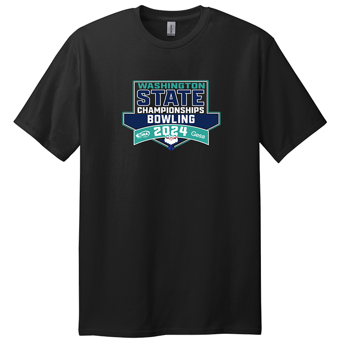 Short Sleeve- WIAA 2023-2024 State Championships - Black