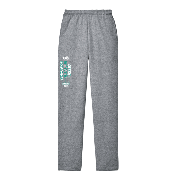 Sweatpants - WIAA 2026 State Cheerleading - Athletic Heather