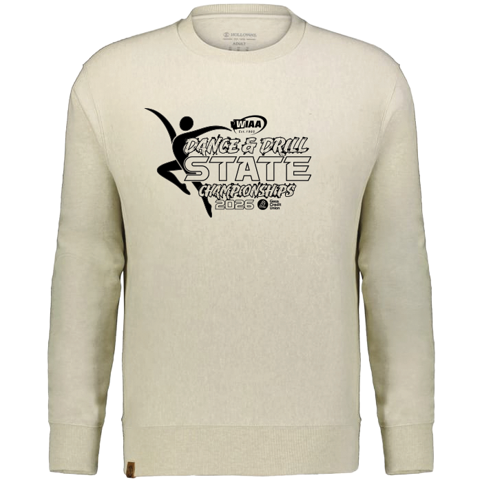 Heavyweight Crewneck - WIAA 2026 State Dance & Drill - Vintage Birch