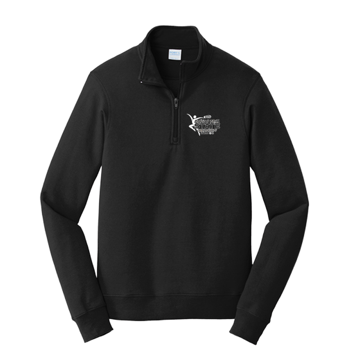 Fleece 1/4 Zip - WIAA 2026 State Dance & Drill - Black