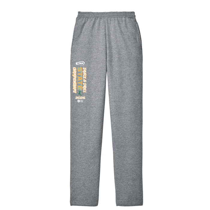 Sweatpants - WIAA 2026 State Dance & Drill - Athletic Heather