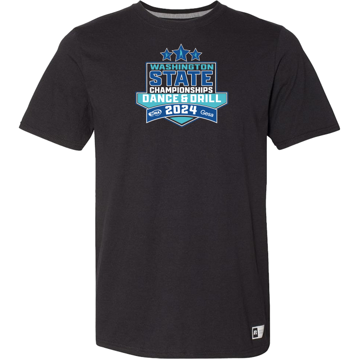 Short Sleeve- WIAA 2023-2024 State Championships - Black