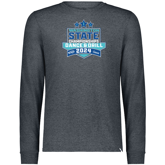 Long Sleeve - WIAA 2023-2024 State Championships - Black Heather