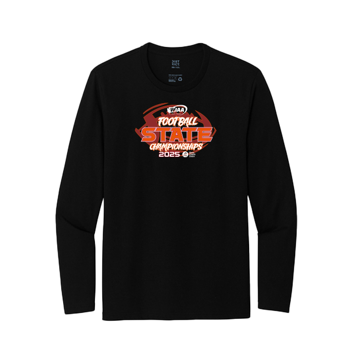 Long Sleeve - WIAA 2025 State Football - Black