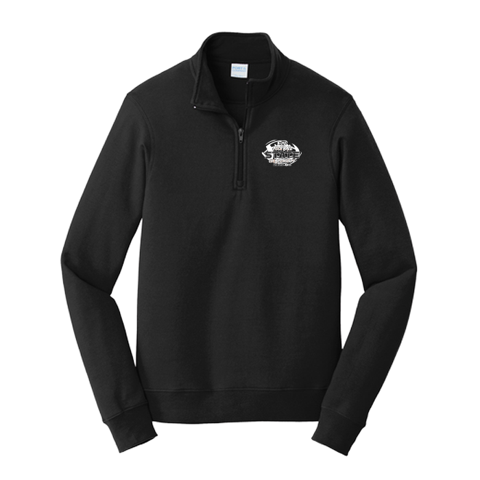 Fleece 1/4 Zip - WIAA 2025 State Football - Black