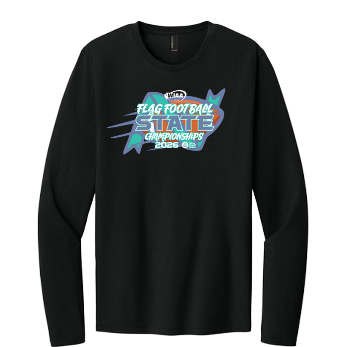 Long Sleeve - WIAA State Girls Flag Football 2026 - Grey Frost (Copy)