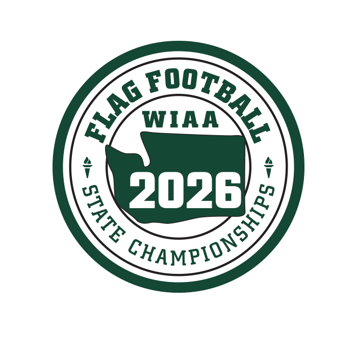 Patch - WIAA 2026 State Girls Flag Football - Green/White