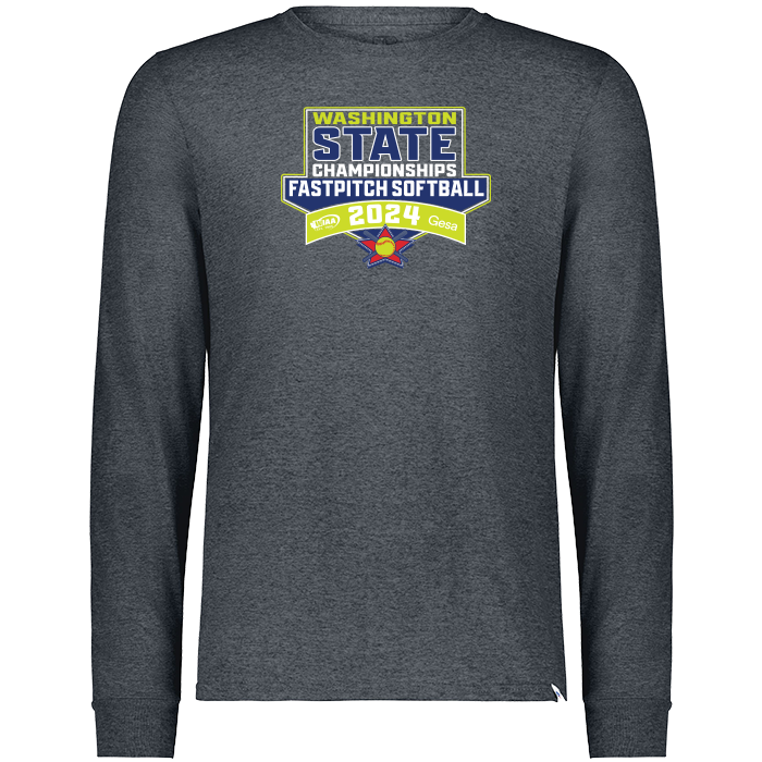 Long Sleeve - WIAA 2023-2024 State Championships - Black Heather