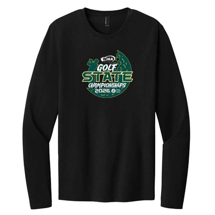 Long Sleeve - WIAA 2026 State Golf - Black