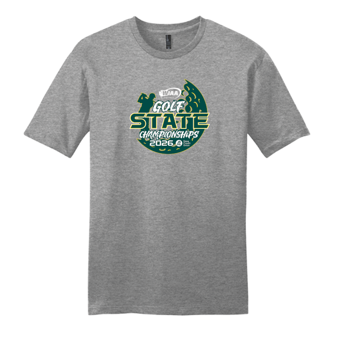 Short Sleeve - WIAA 2026 State Golf - Grey Frost