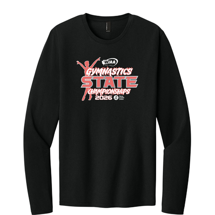 Long Sleeve - WIAA 2026 State Gymnastics - Black