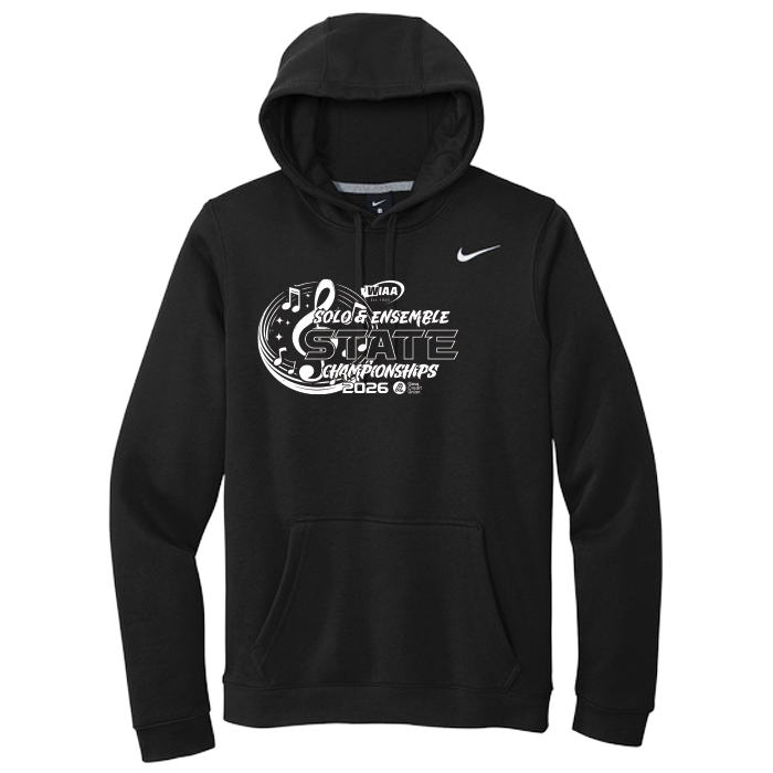Nike Hoodies - WIAA 2026 State Solo and Ensemble - Black