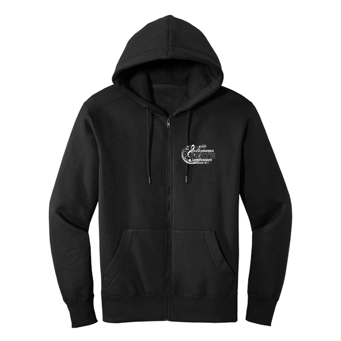 Fleece Full Zip - WIAA 2026 State Solo and Ensemble - Black