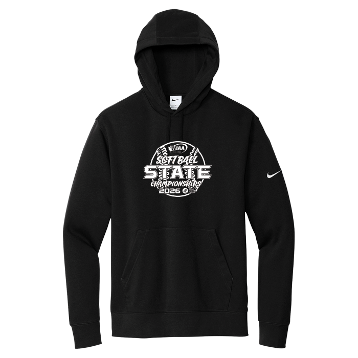 Nike Hoodie - WIAA 2026 State Fastpitch Softball - Black