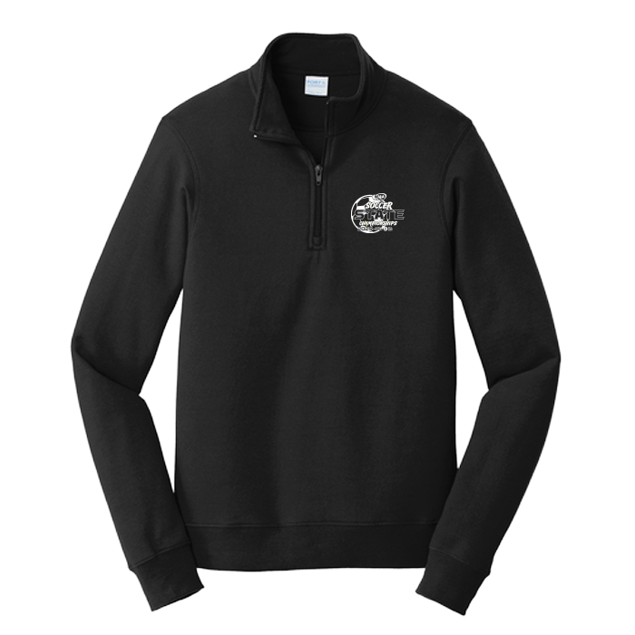 Fleece 1/4 Zip - WIAA 2025-2026  State Soccer - Black