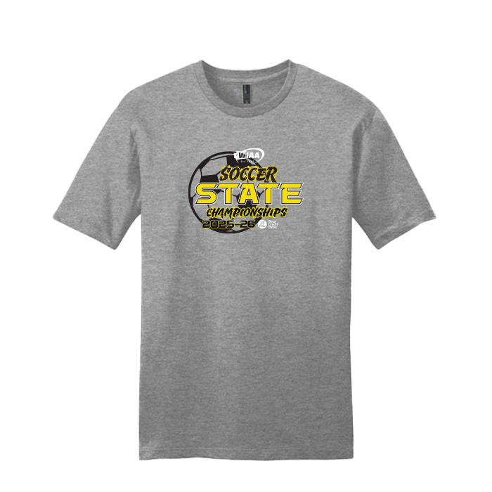 Short Sleeve - WIAA 2025-2026  State Soccer - Grey Frost