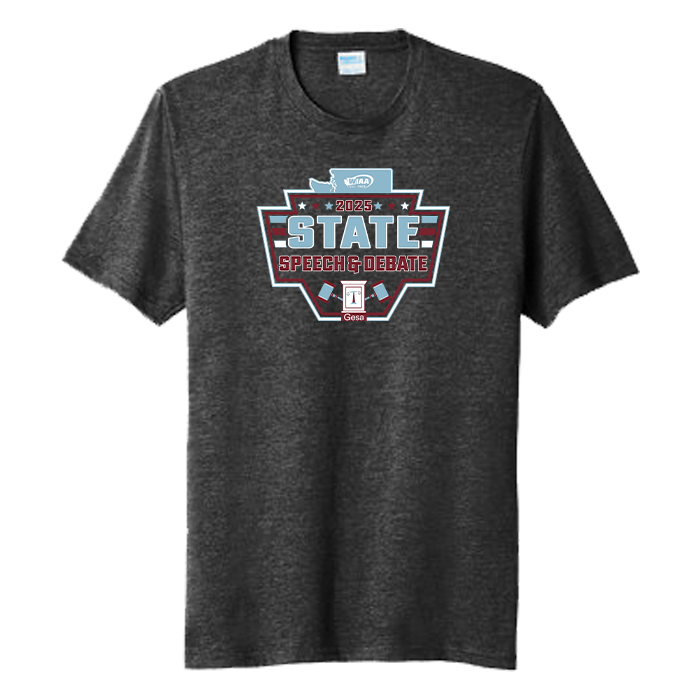 Short Sleeve- WIAA 2024-2025 State Championships - Dark Heather Grey