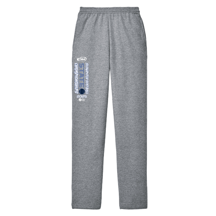 Sweatpants - WIAA 2025 State Slow Pitch Softball - Athletic Heather