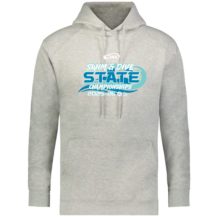 Hoodie - WIAA 2025-2026 State Swim & Dive - Oxford