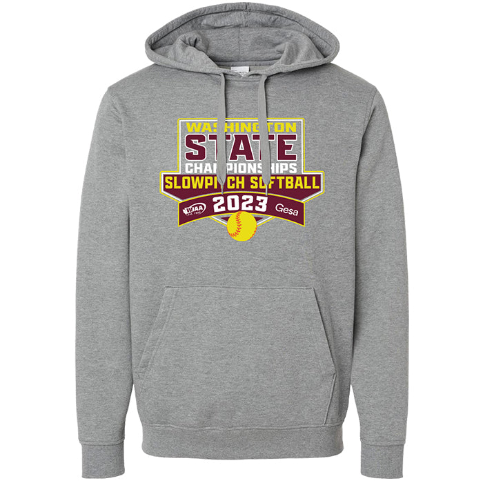 Hoodie - WIAA 2023-2024 State Championships - Light Grey