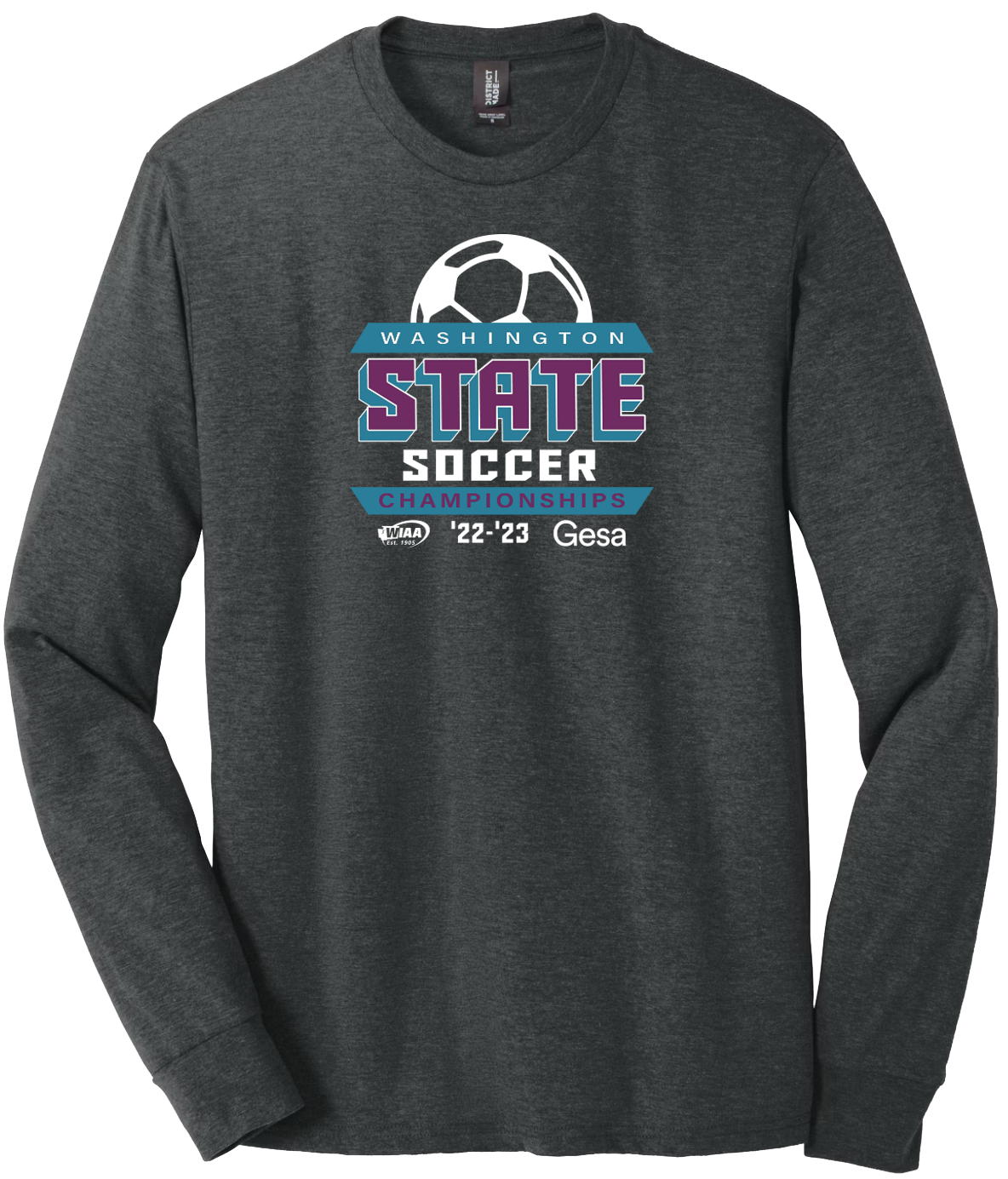Long Sleeve - WIAA 2022-2023 State Championships - Black