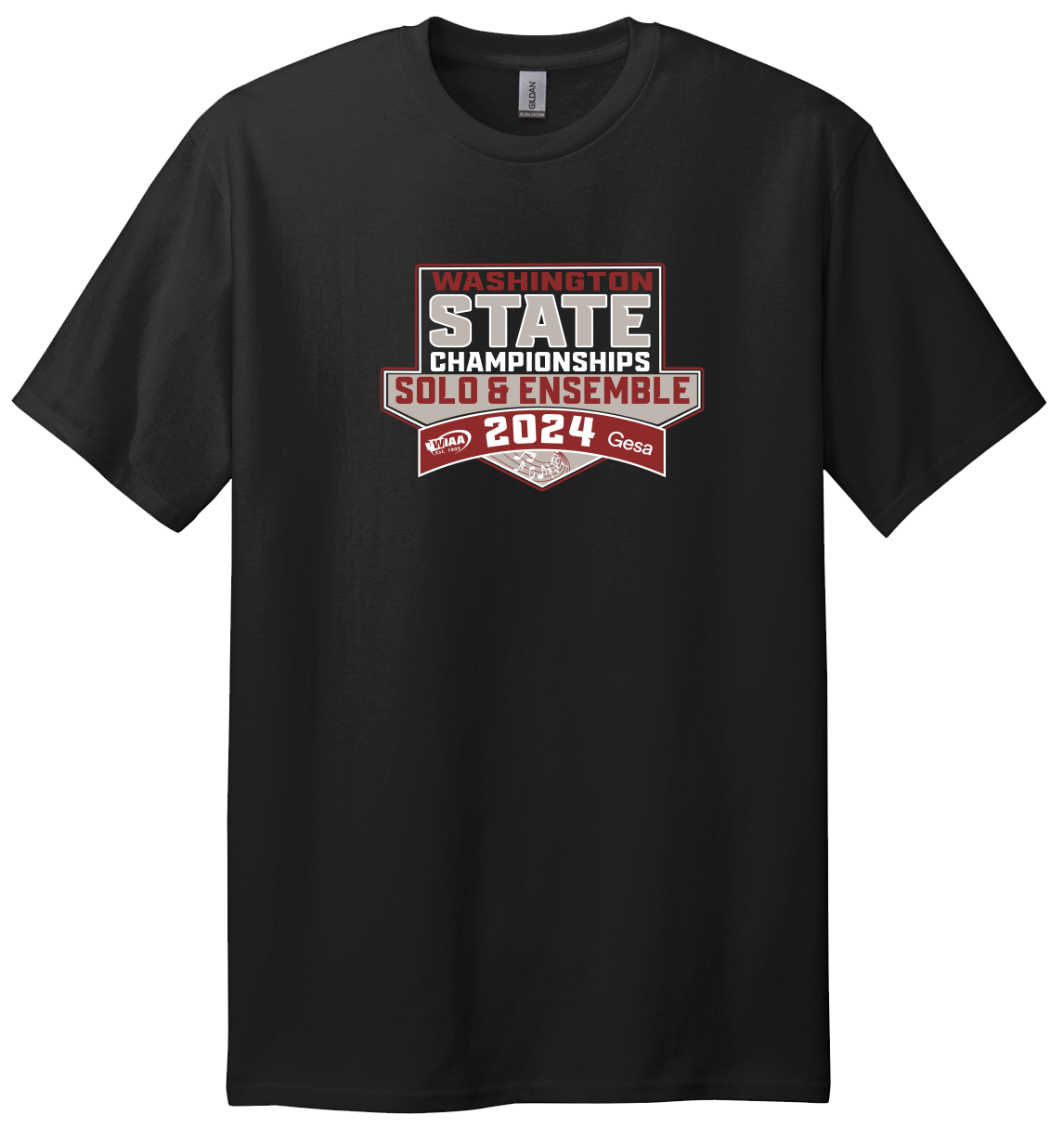 Short Sleeve- WIAA 2023-2024 State Championships - Black