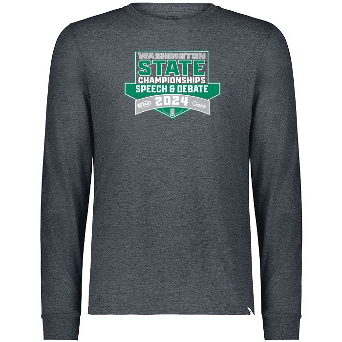 Long Sleeve - WIAA 2023-2024 State Championships - Black Heather