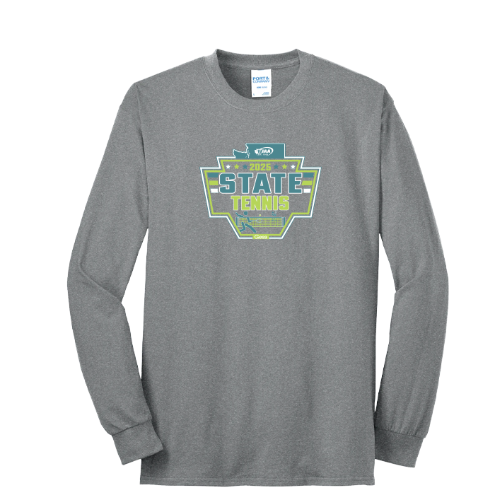 Long Sleeve - WIAA 2024-2025 State Championships - Light Grey