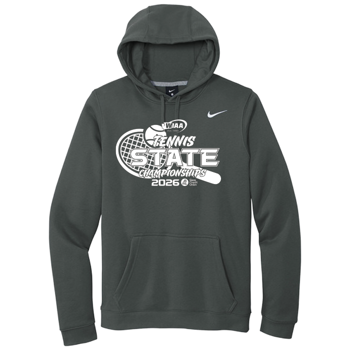 Nike Hoodie - WIAA 2026 State Tennis - Anthracite