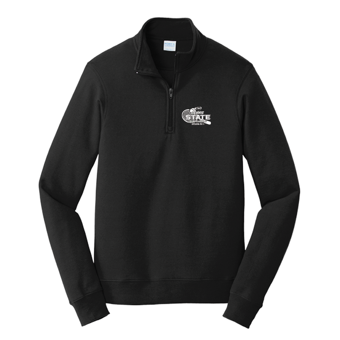 Fleece 1/4 Zip - WIAA 2026 State Tennis - Black