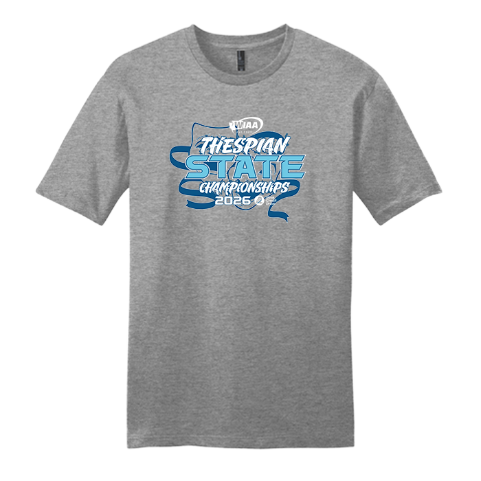 Short Sleeve - WIAA 2026 State Thespian Festival - Grey Frost