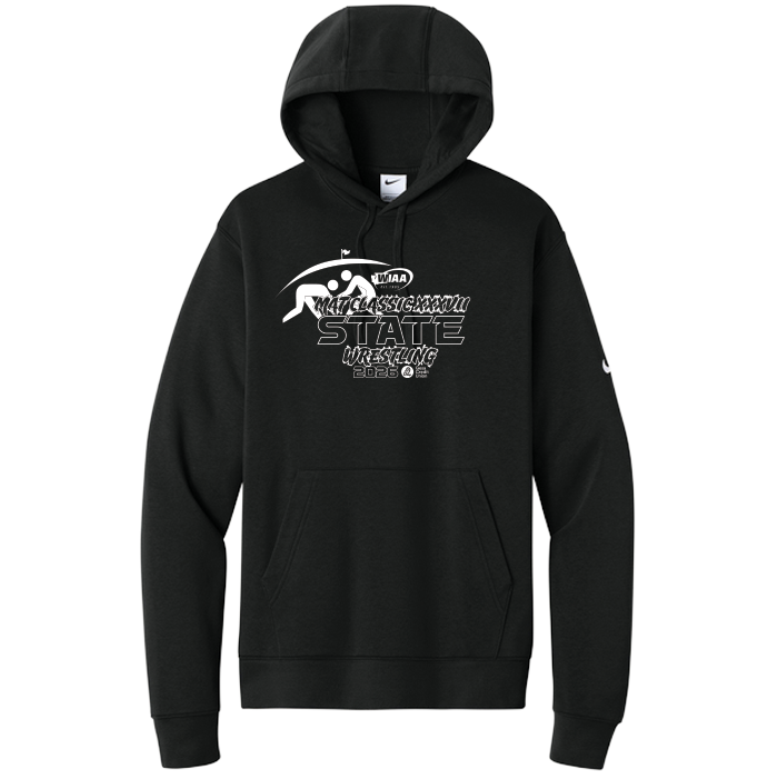 Nike Hoodie - WIAA 2026 State Wrestling - Black
